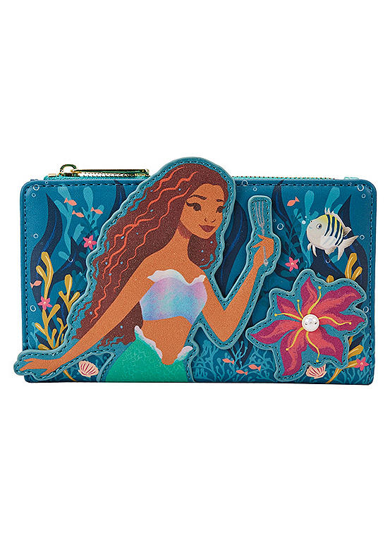 Little Mermaid Ariel Live Action Flap Wallet by Loungefly | Look Again