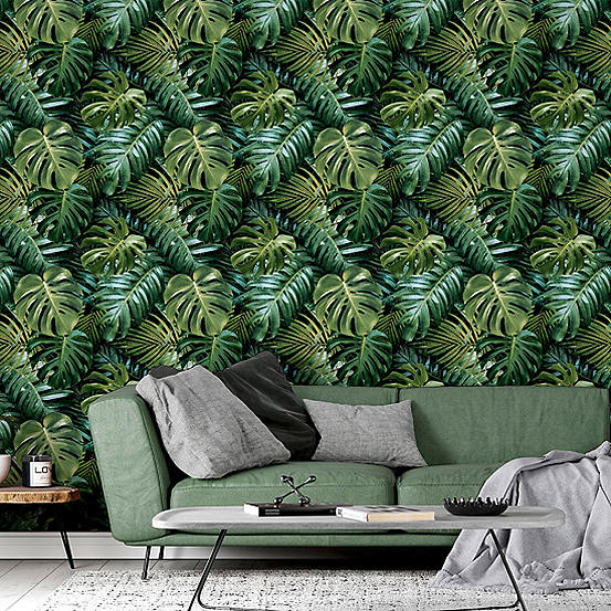 Living Wall Green Wallpaper by Arthouse Look Again