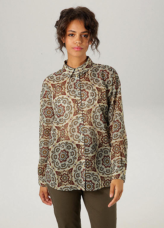 Pure Cotton Mandala Blouse
