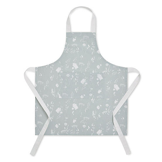 Meadowsweet Floral Green Apron by Catherine Lansfield