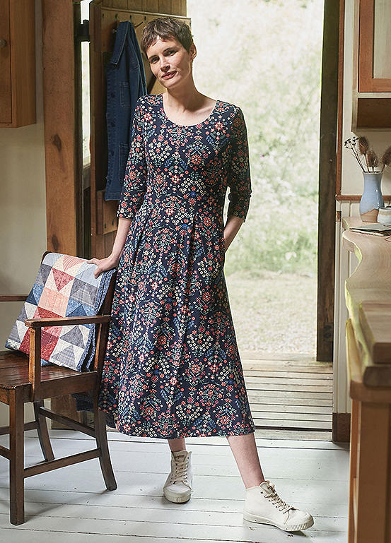 Navy Veronica Dress by Seasalt Cornwall Look Again