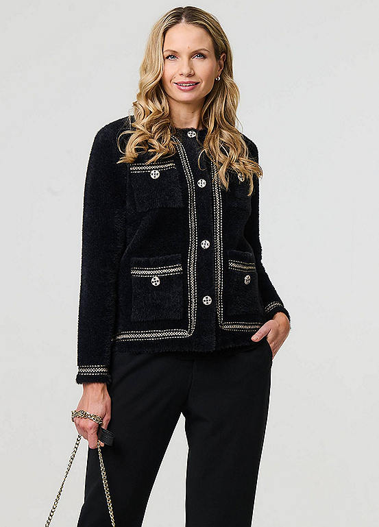 NEWQUAY 2Super Soft Dressing Gown with Hood by Duke Look Again