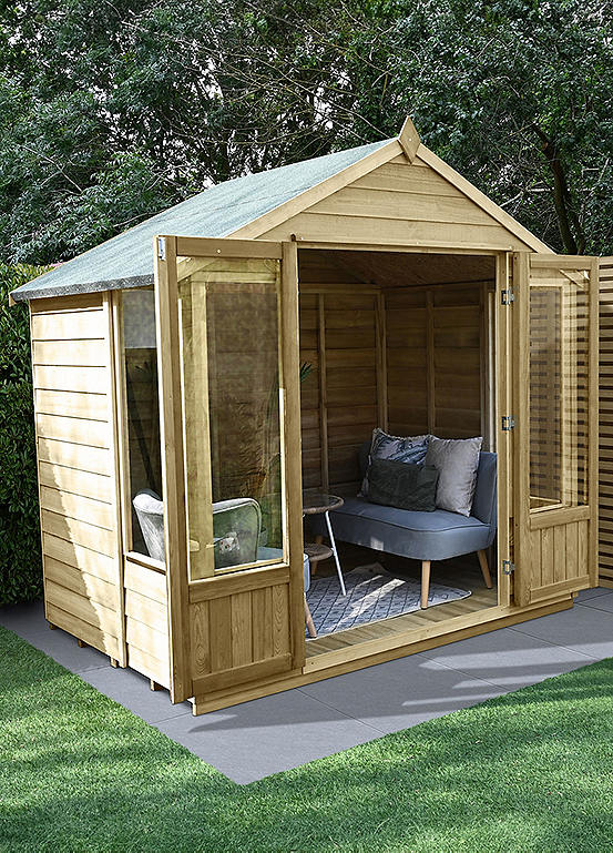 Oakley 7 x 5 Summerhouse - Delivery Only by Forest Garden | Look Again