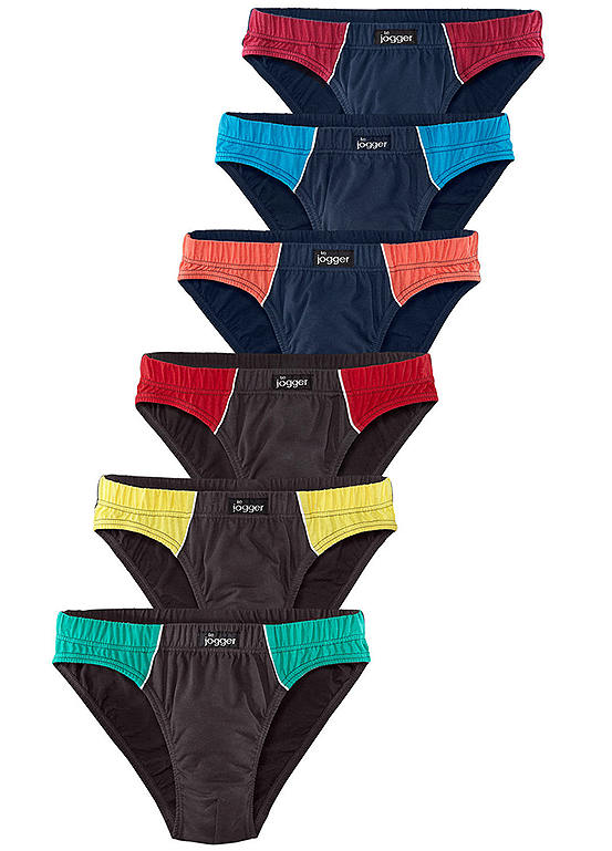 Pack of 6 Briefs by Le Jogger