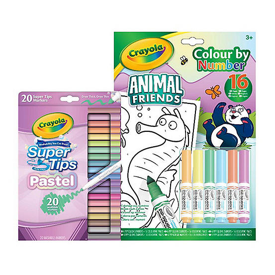 Pastel Colouring Bundle by Crayola | Look Again