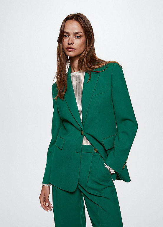 blazer mango suit