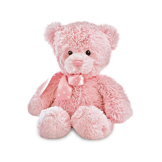 Plush Yummy Baby Pink Teddy Bear by Aurora | Look Again