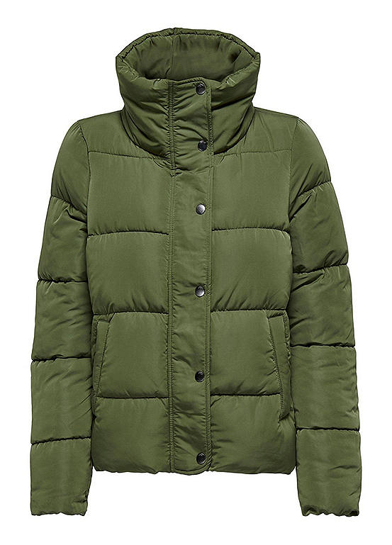 Quilted Puffer Jacket by Only Look Again