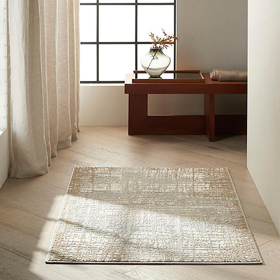 Rush Ivory Taupe Rug by Calvin Klein | Look Again