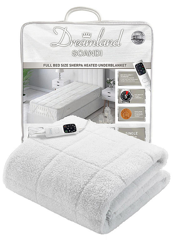 Scandi Sherpa Under Blanket by Dreamland Look Again