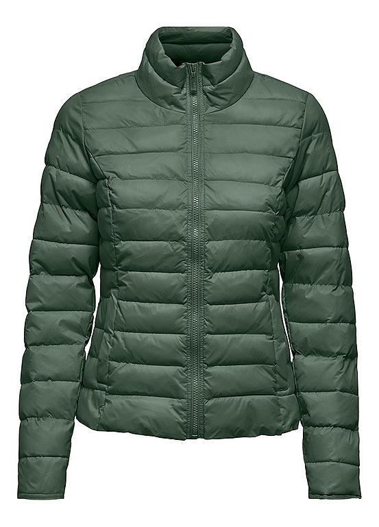 StandUp Collar Quilted Jacket by Only Look Again