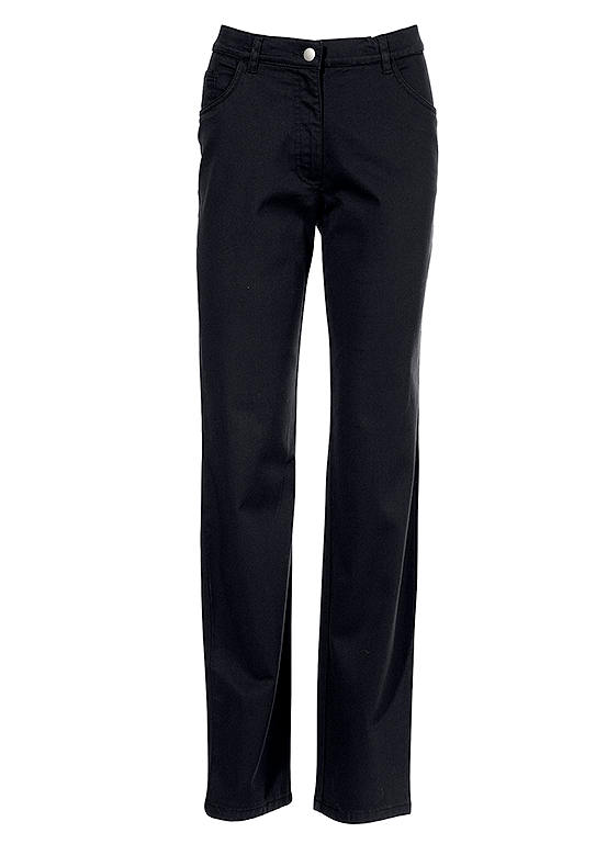 Straight Leg Stretch Jeans by bonprix Look Again
