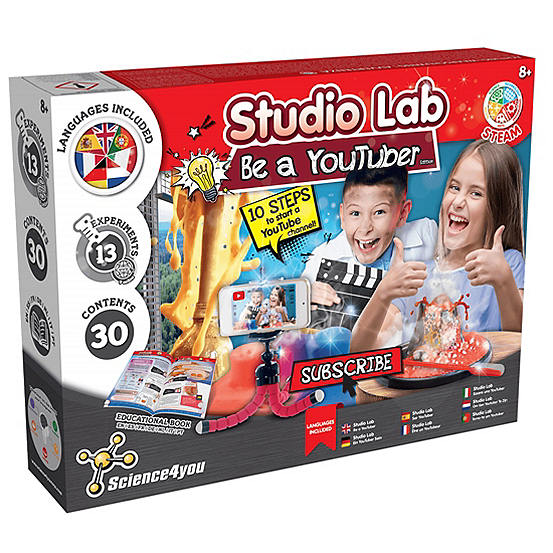 Studio Lab Be A Youtuber Playset by Science4you