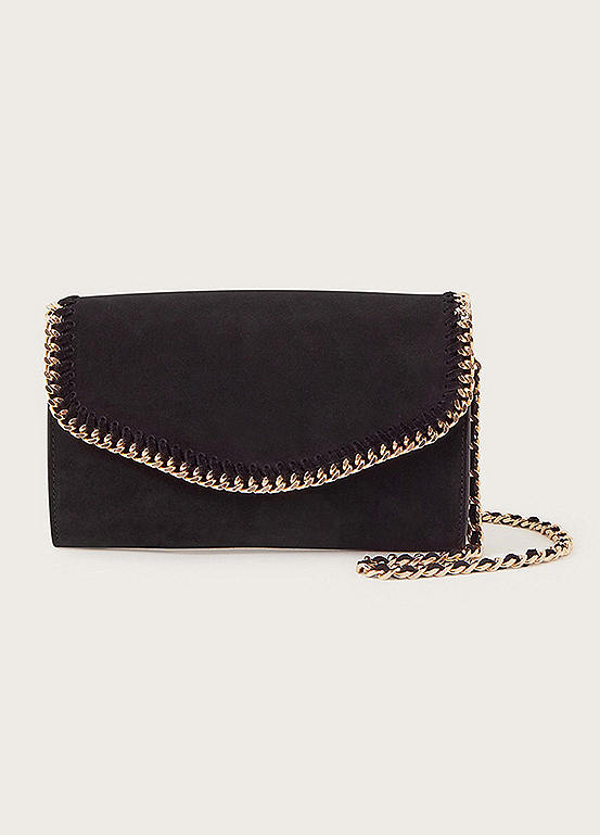 Suede Chain Crossbody Bag by Monsoon Look Again