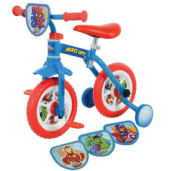 Disney Princess 2 in 1 10" Training Balance Bike Kids Sport Pedal Ride On Toy 