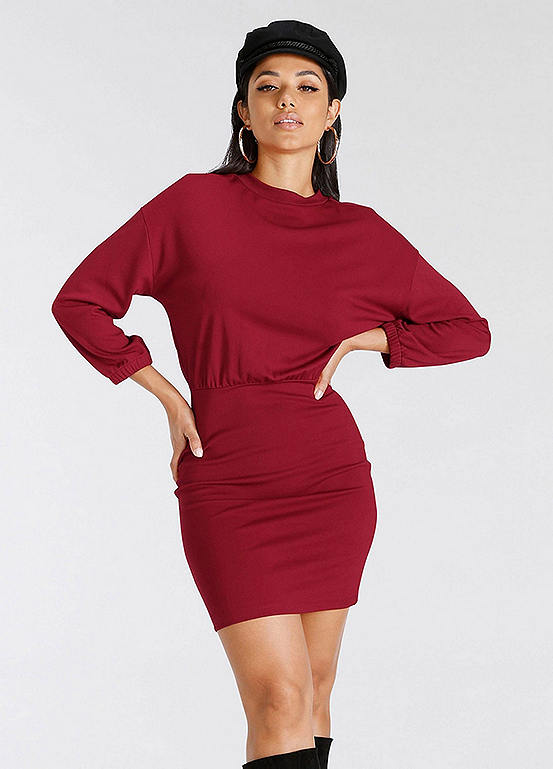Sustainable Jersey Mini Dress by Melrose Look Again