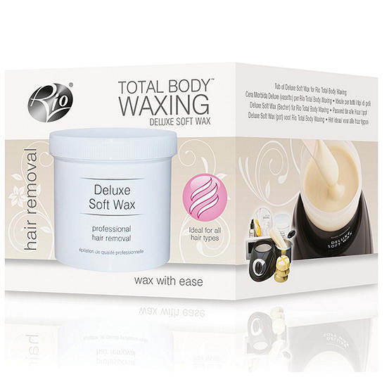 Total Body Deluxe Soft Wax 400g by Rio