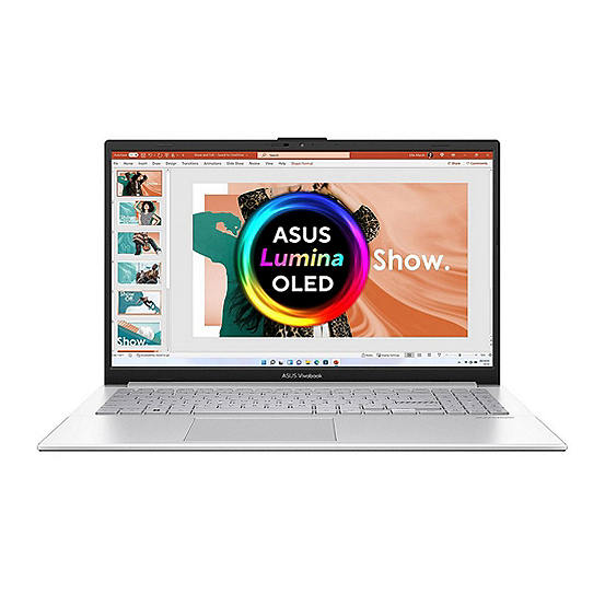 Vivobook Go 15’’ OLED 15.6 Laptop 256GB SSD E1504FA-L1669W - Silver by ASUS