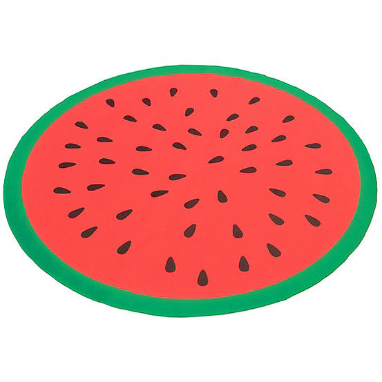 Watermelon Print Circular Dog Cooling Mat by Rosewood Look Again