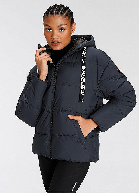 Waterproof Quilted Jacket by Icepeak Look Again