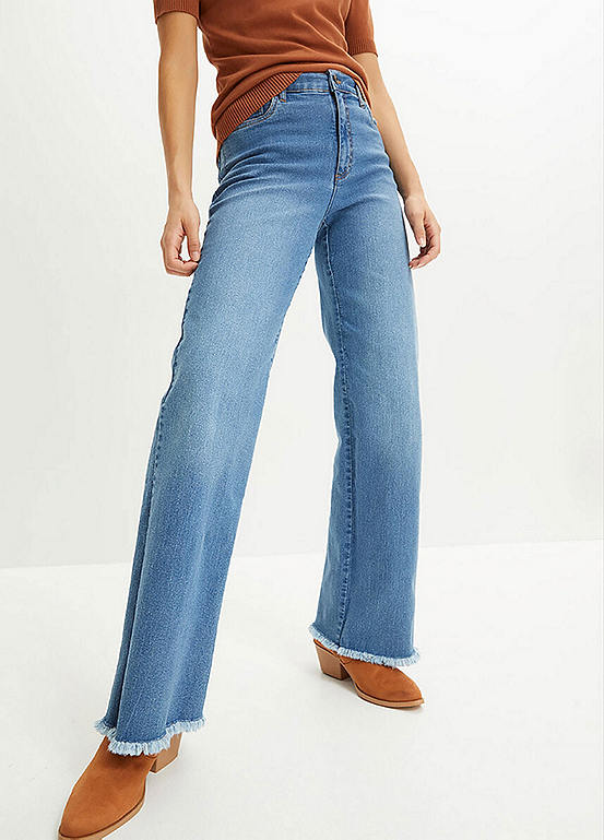 Wide Leg Jeans by bonprix | Look Again