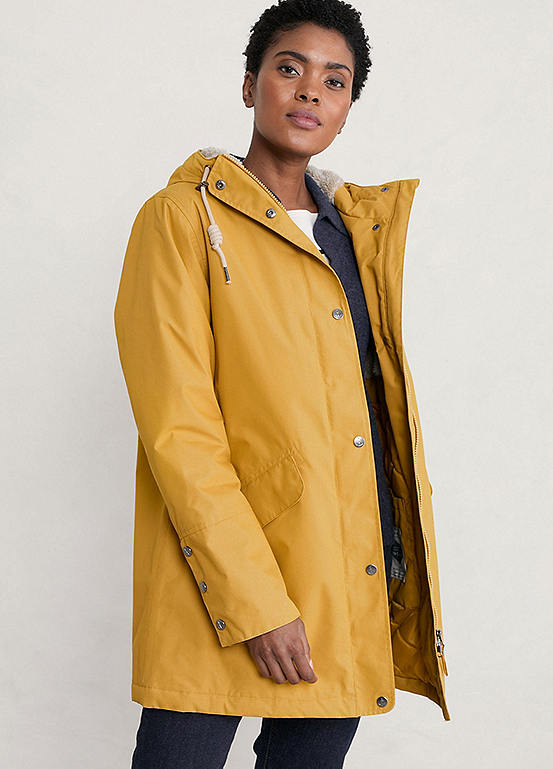 Yellow River Sea Waterproof Winter Coat by Seasalt Cornwall Look Again
