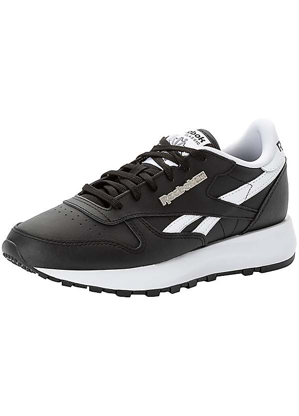 reebok black classic trainers