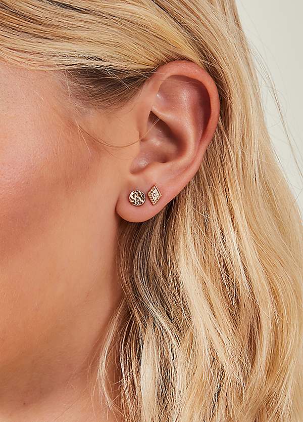 10 Pack Pretty Stud Earrings by Accessorize
