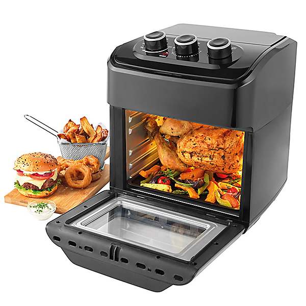 Daewoo 12L Manual Rotisserie Air Fryer Oven