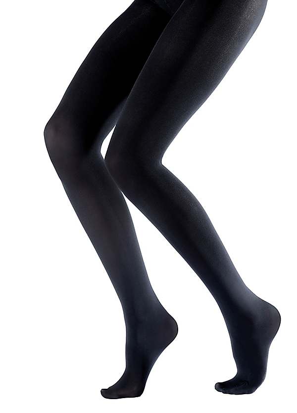 150 Denier 3D Opaque Tights by Pretty Polly