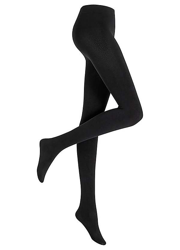 150 Denier Fleece Lined Tights by bonprix