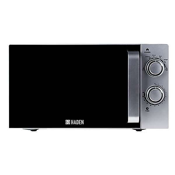 Black 20L 700W Manual Microwave