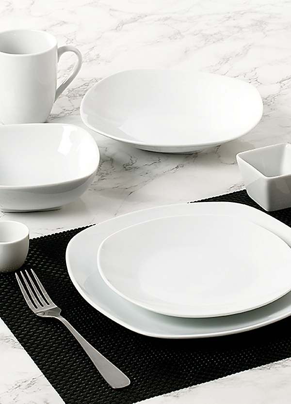 Plate sets white hotsell