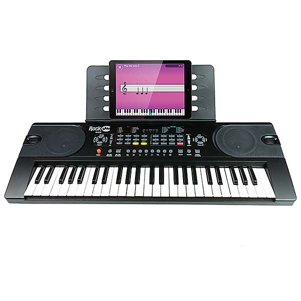 RockJam 54 Key Keyboard, a Portable Keyboard Piano with Full Sized Keys :  Rock Jam