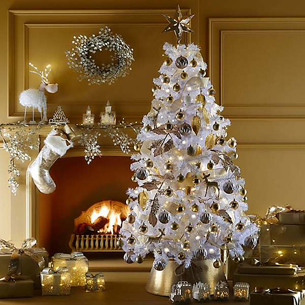 5 ft deals white christmas tree