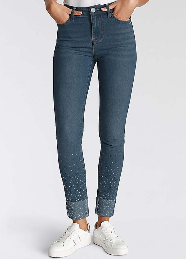 7/8 Cropped Slim Fit Jeans by Bruno Banani | Look Again