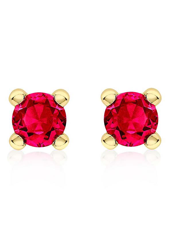 July birthstone on sale stud earrings