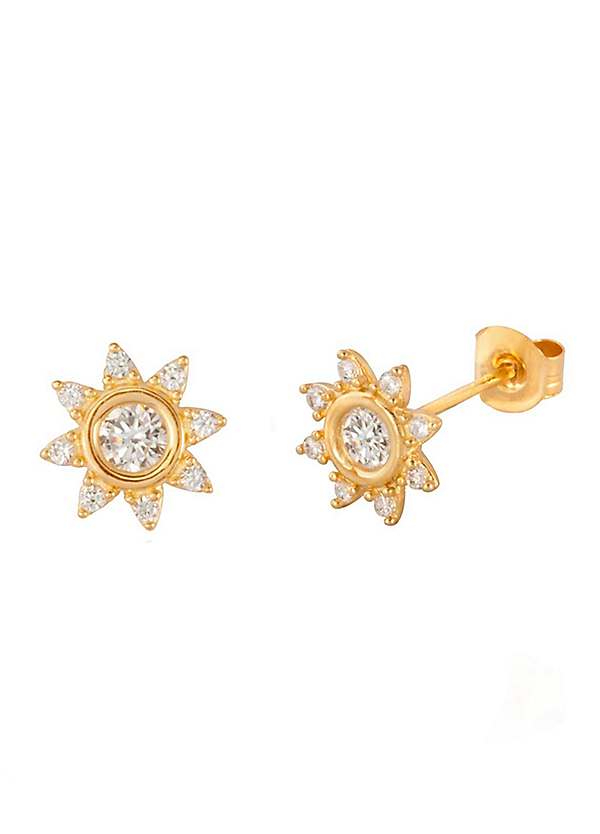 Diamond on sale sun studs