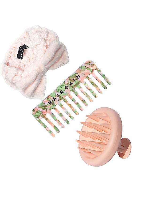 Accessories Set Comb Headband Scalp Massager by Hair Gain Look Again