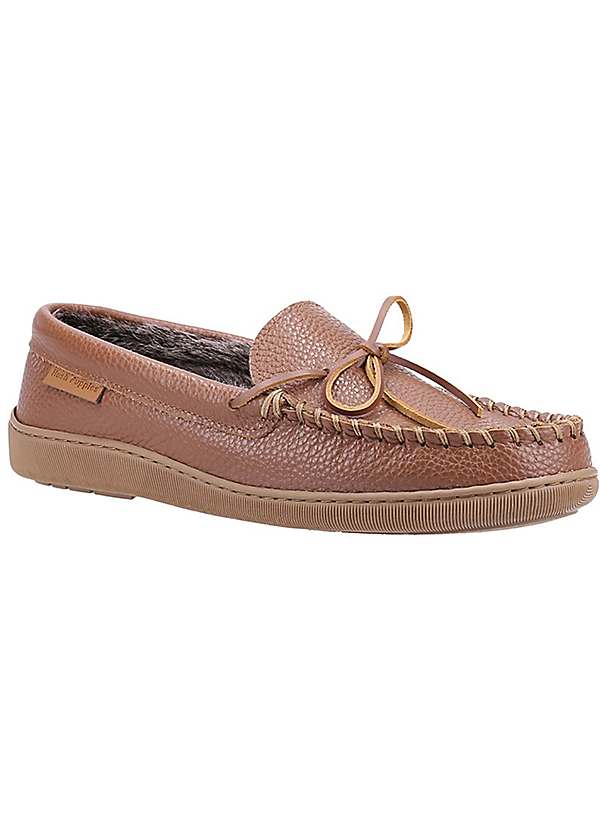 hush puppies leather slippers