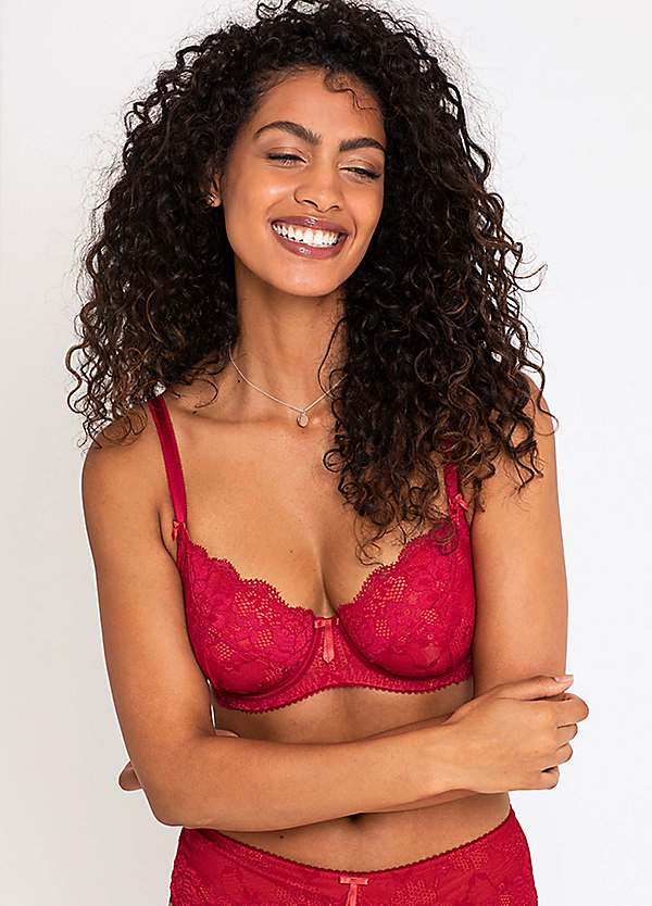 Amour Underwired Non Padded Full Cup Bra by Pour Moi