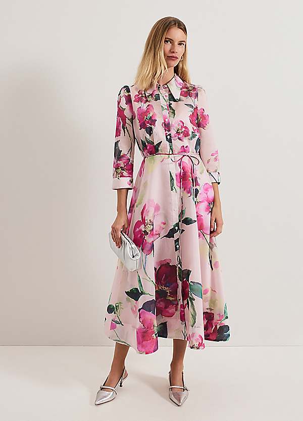 Embroidered Dress Phase Eight Piper Printed Dress Petite Asymmetric Floral  Maxi Dress White House Black Market