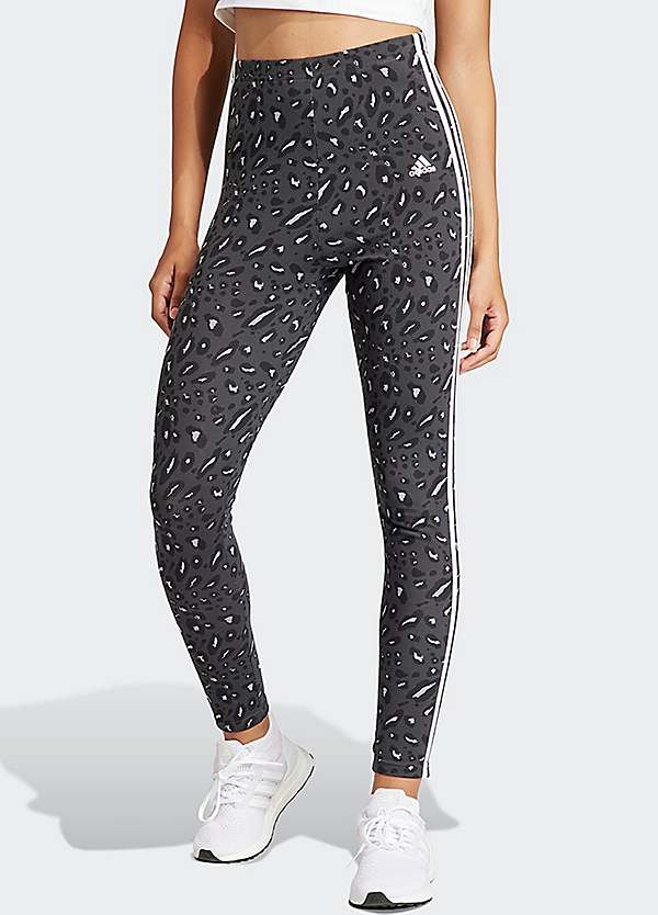 Leopard print adidas leggings best sale