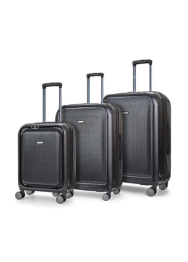 Samsonite black luggage set on sale