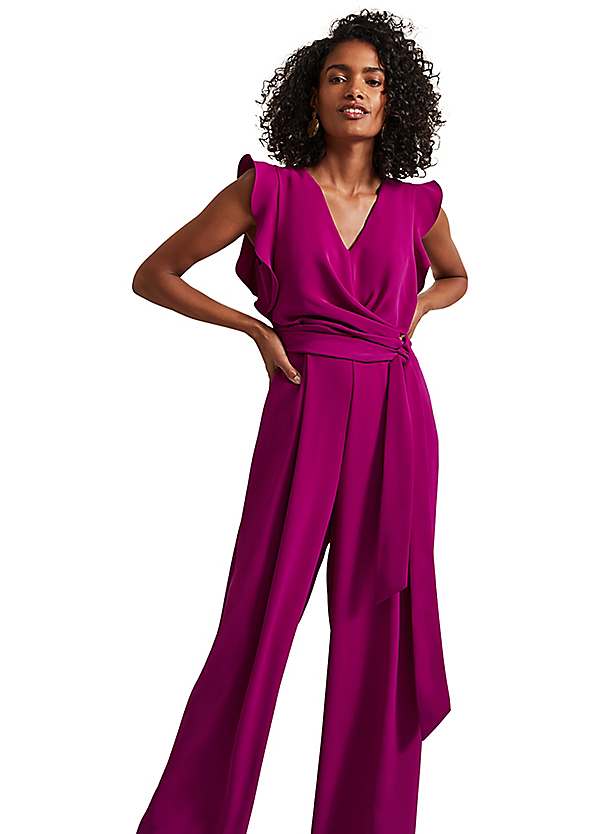 Magenta jumpsuit on sale