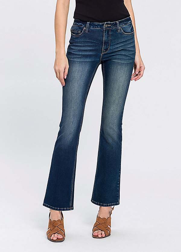 Womens baby hot sale bootcut jeans