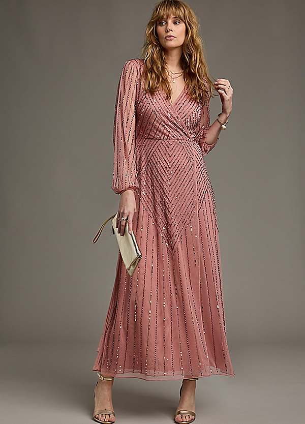 together beaded maxi dress Celandine Beaded Maxi Dress main image 1