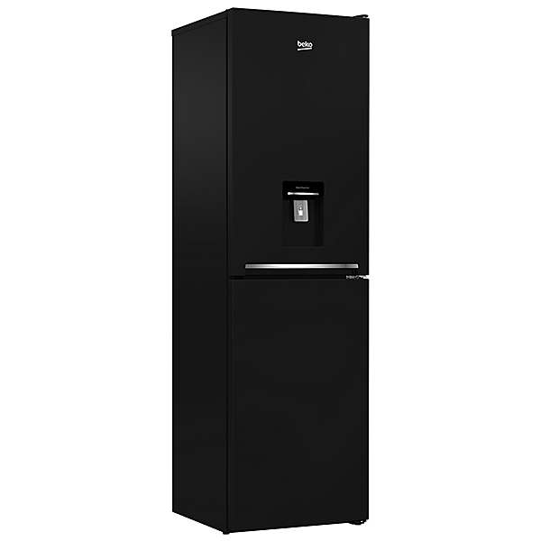 beko cfg3582db fridge freezer black