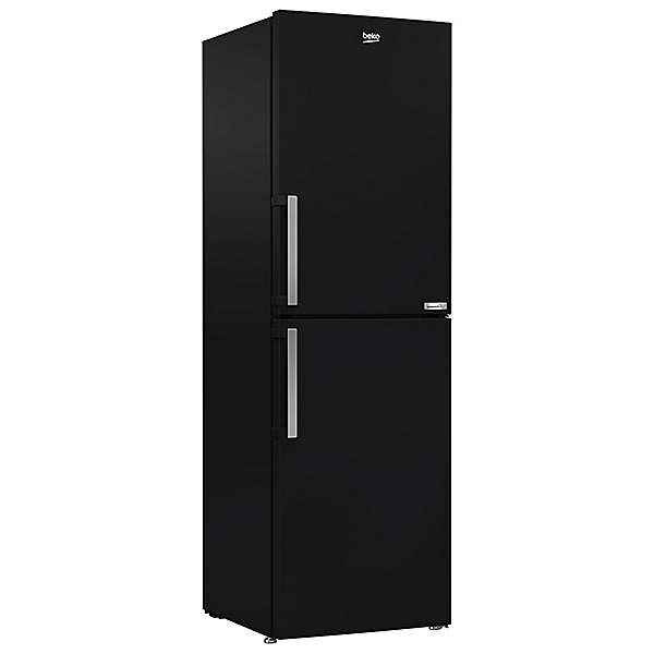 black 50 50 frost free fridge freezer