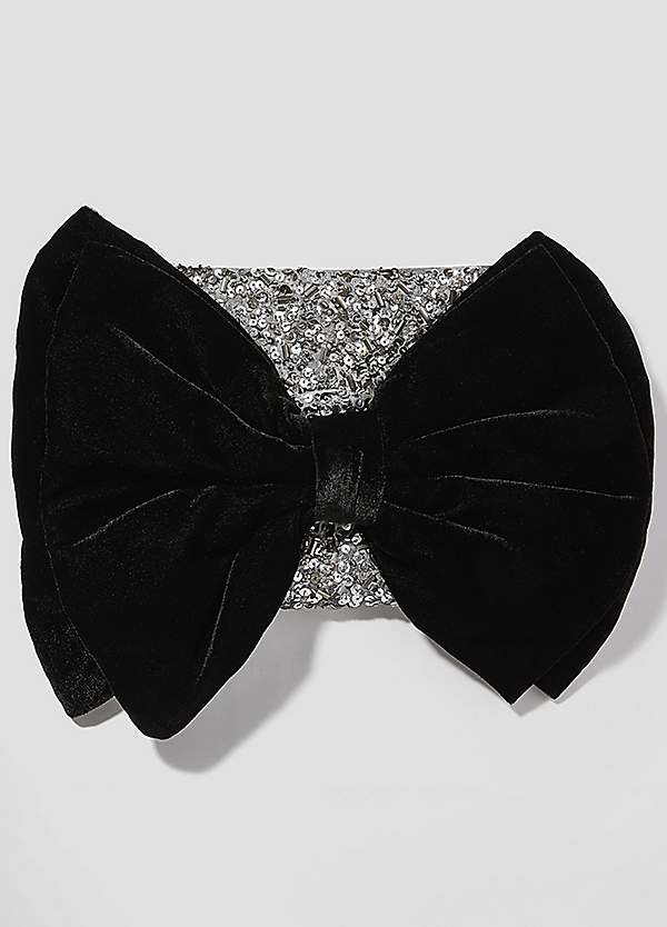 Bella Bow Clutch Bag by Monsoon Look Again